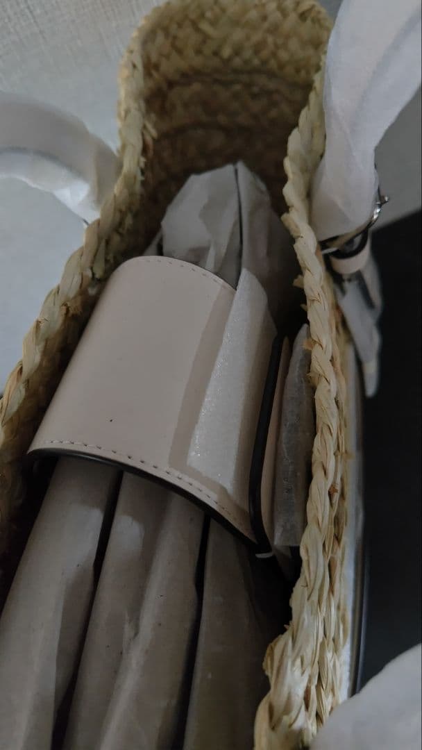 [新品・未使用]　コーチ ラージトート かごバック　CJ518