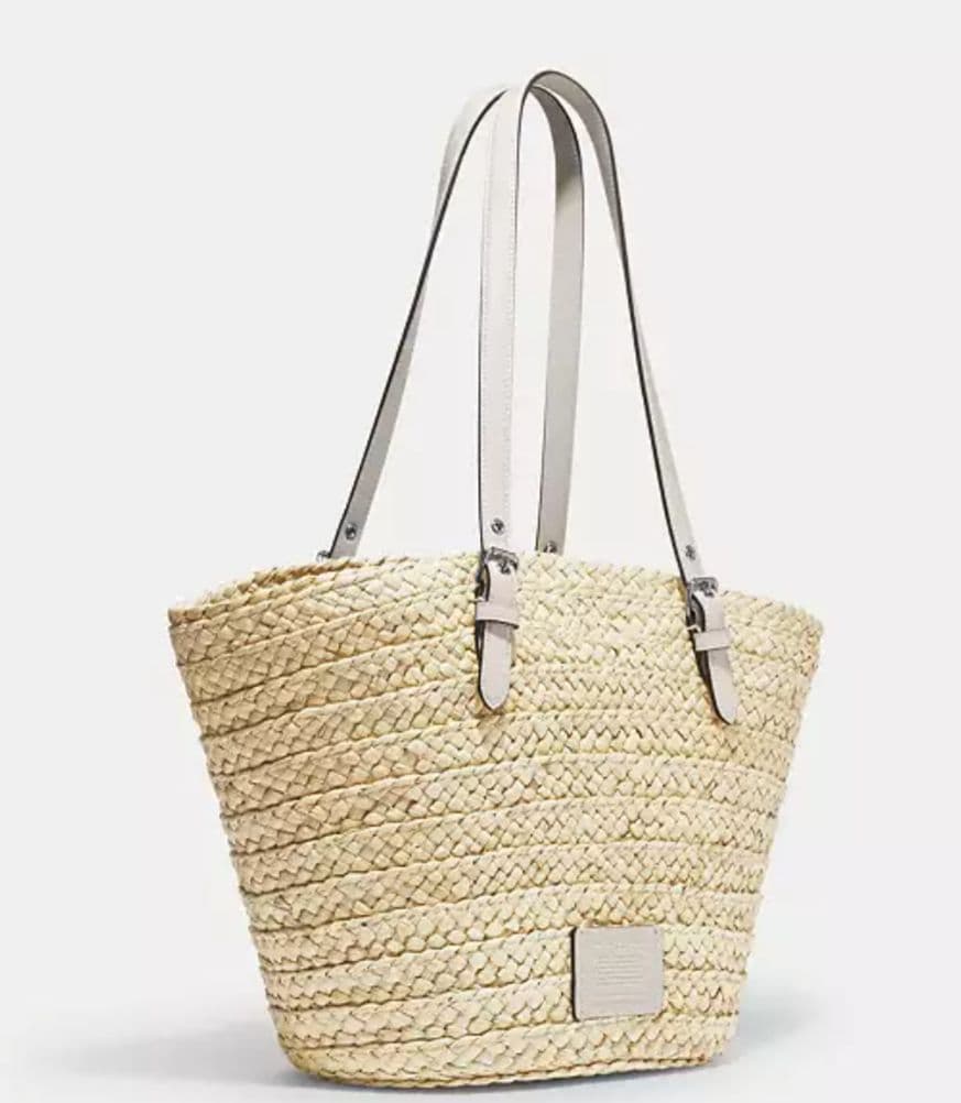 [新品・未使用]　コーチ ラージトート かごバック　CJ518