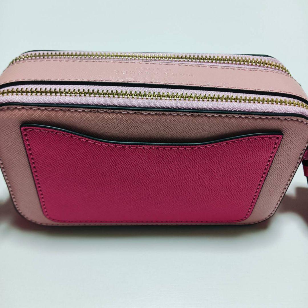 n*a様 MARC JACOBS　ピンク ショルダーバッグ ジッパー付き