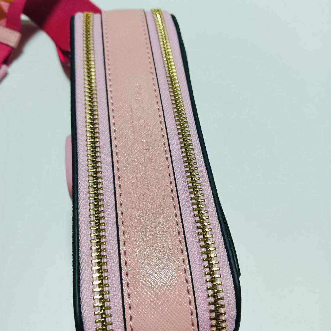 n*a様 MARC JACOBS　ピンク ショルダーバッグ ジッパー付き