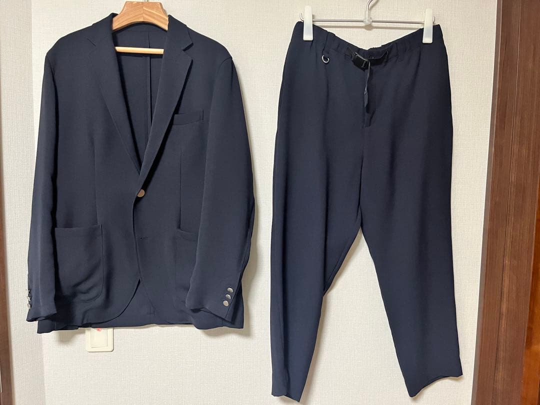 【SOPHNET. 】HOPSACK ソフ　セットアップ　ネイビー