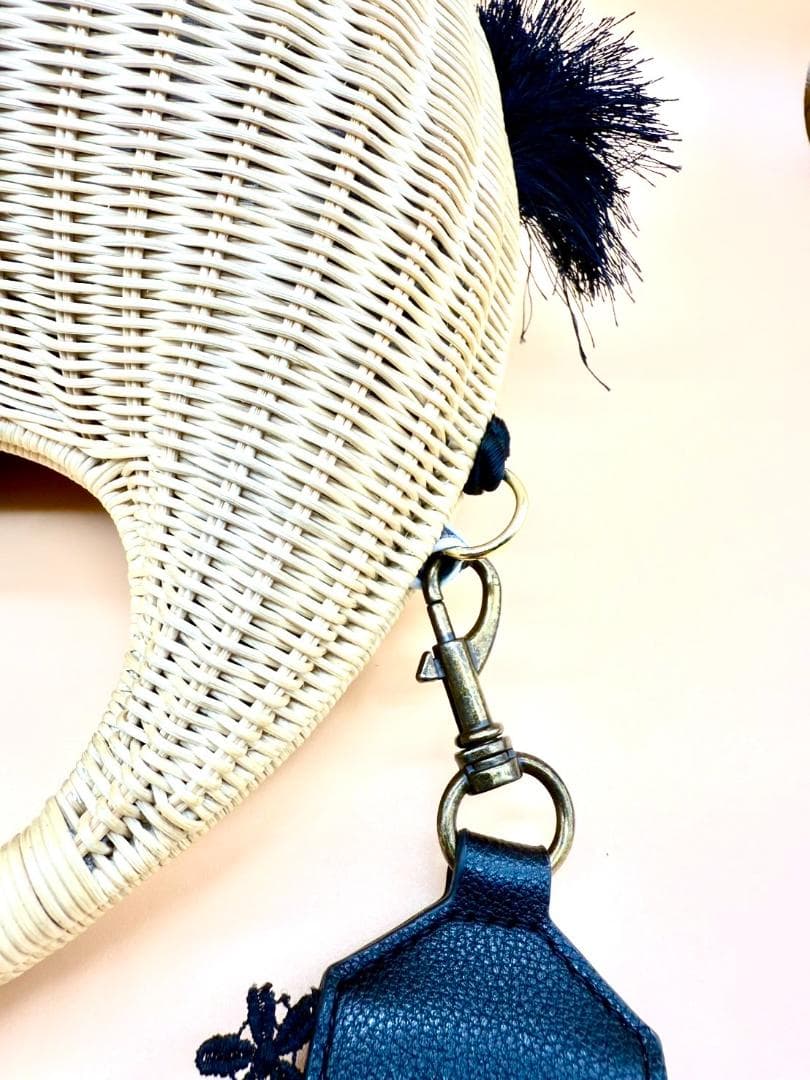 近沢レース鞄　Chikazawa　かごバッグ　レースバッグ