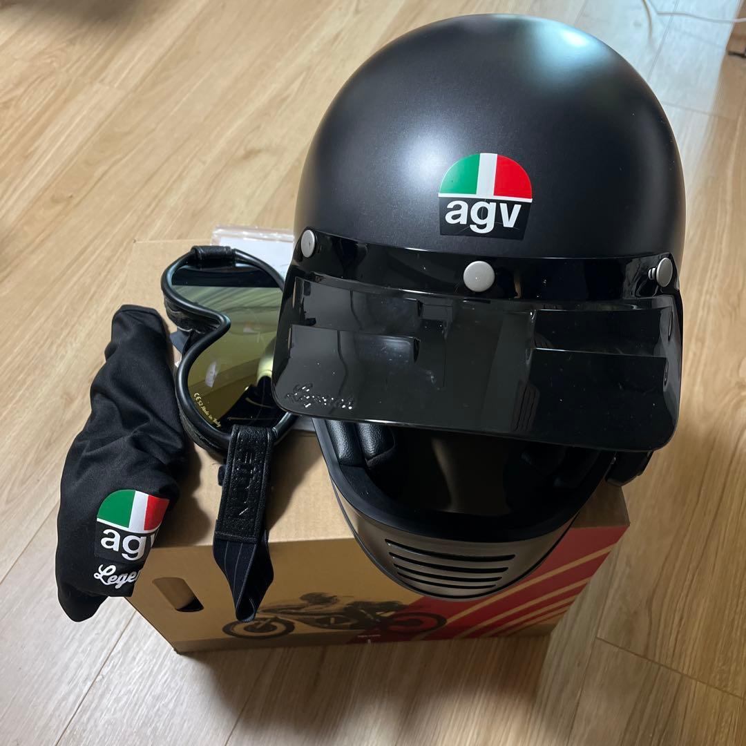 AGV X101 Mサイズ B➕COM ONEインカム付 オマケゴーグル付き