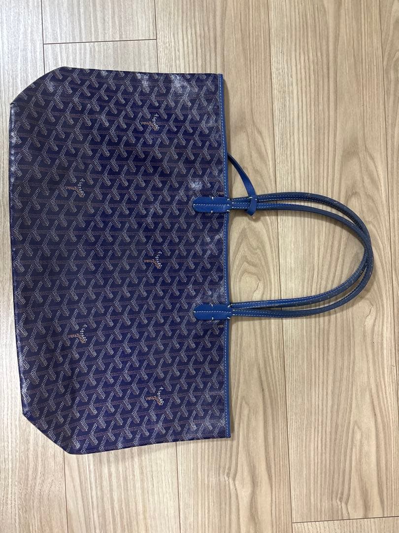 正規品 ゴヤール サンルイPM トートバッグ 保存袋付／持ち手割れあり／修理前提