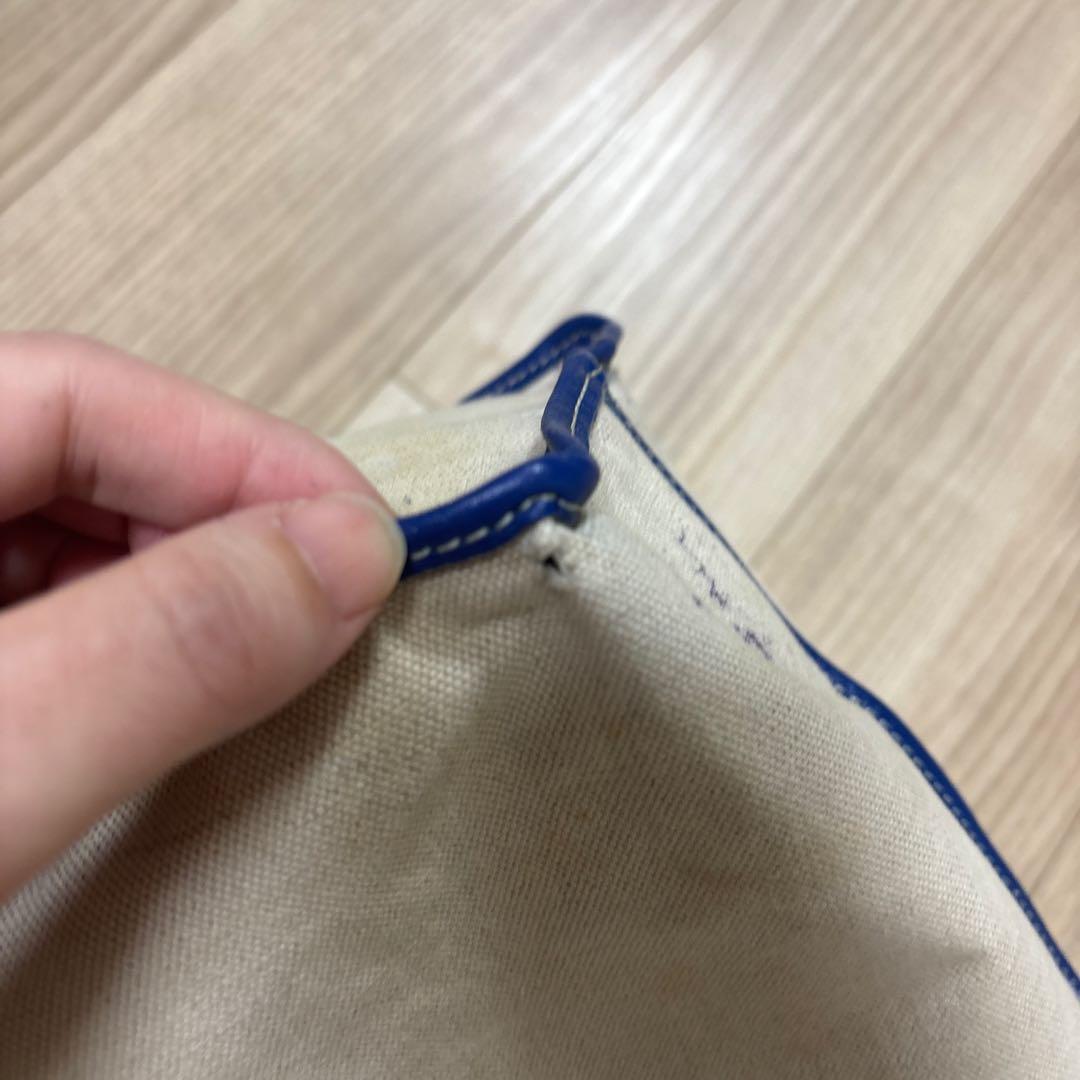 正規品 ゴヤール サンルイPM トートバッグ 保存袋付／持ち手割れあり／修理前提