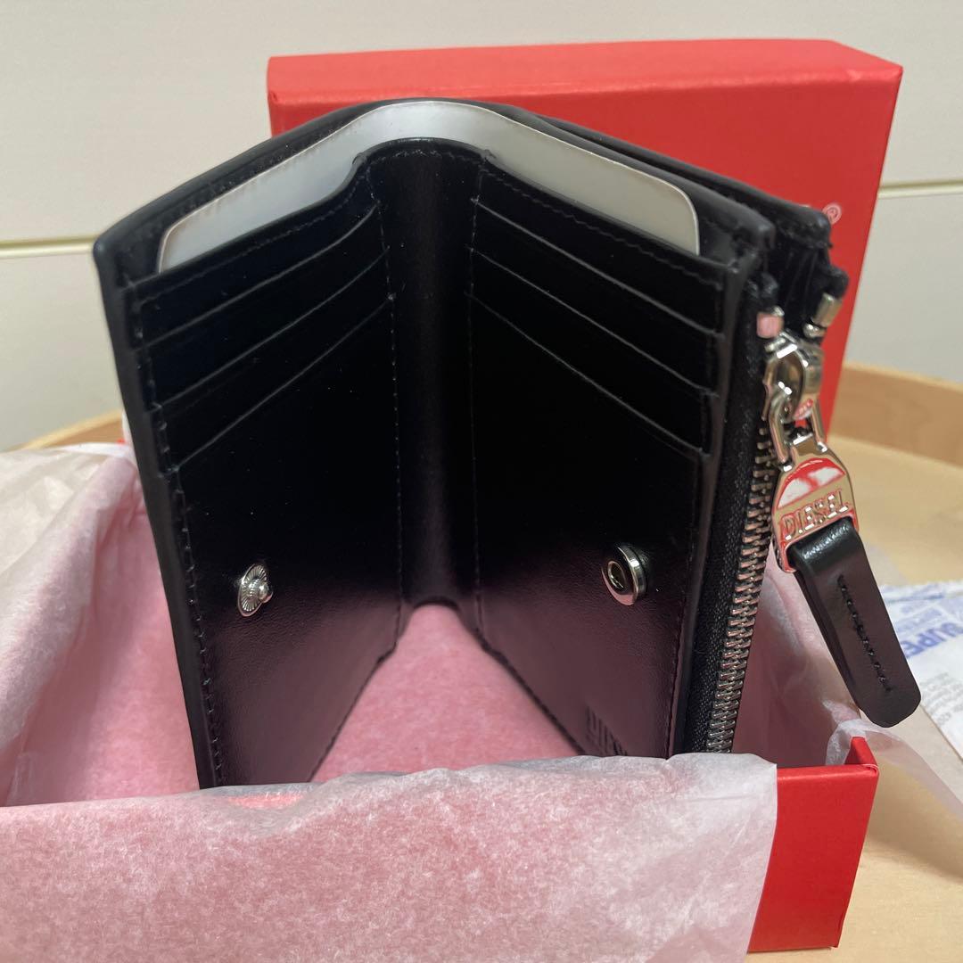 【新品未使用】DIESEL ディーゼル 財布 二つ折り メンズ 袋付き