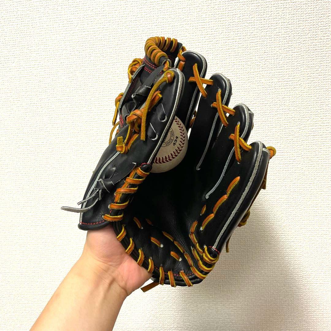 313 トレジャー 未使用 型抜群 即戦力 硬式 内野手用グローブ