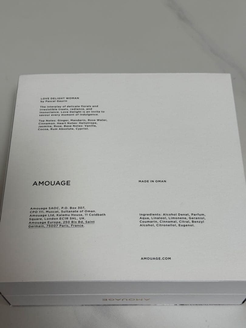 AMOUAGE LOVE DELIGHT 香水