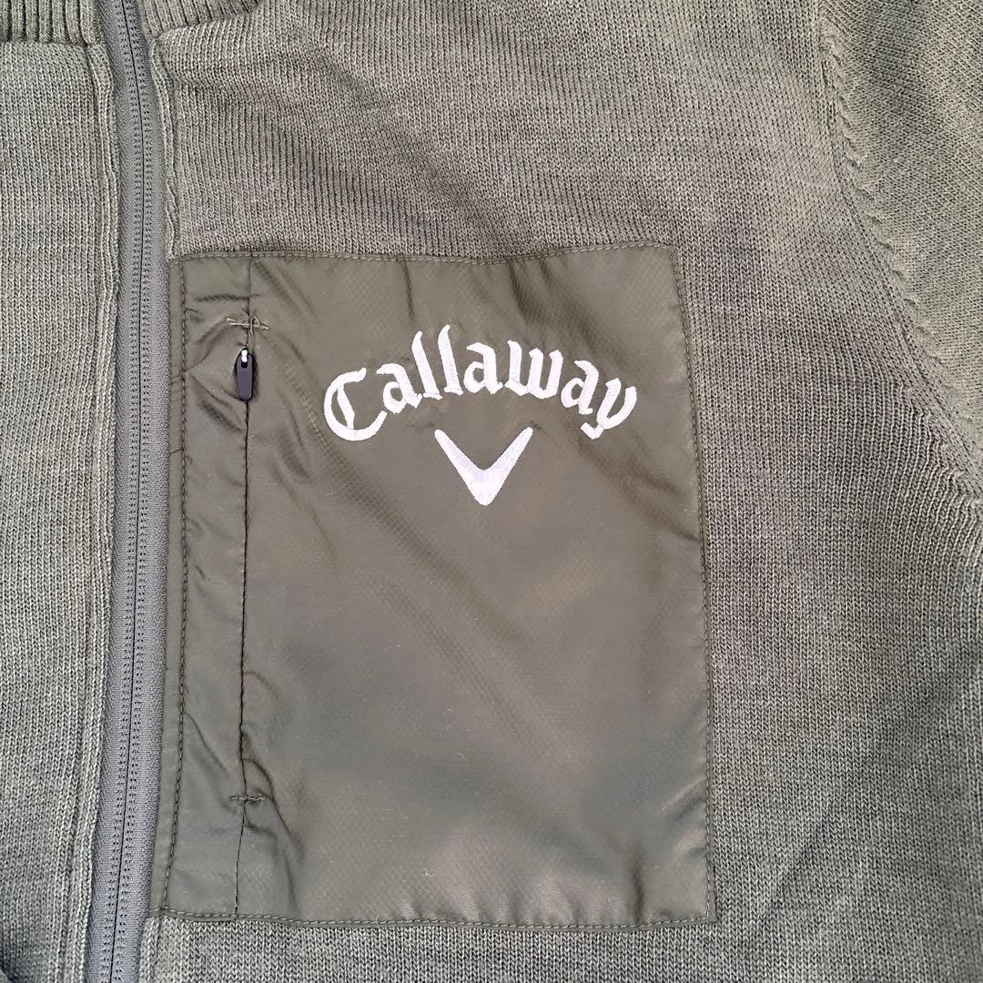 キャロウェイゴルフ　 グリーン セーター L サイズ　プロ支給品