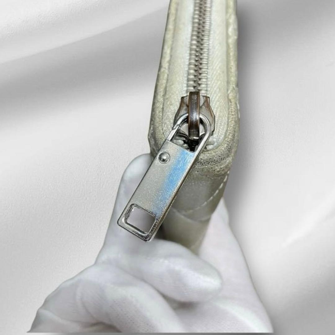 CHANEL シャネル ラムスキン レザー ココマーク 長財布