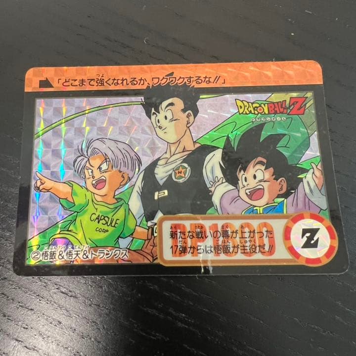 ドラゴンボールZ カードダス　2悟飯&悟天&トランクス