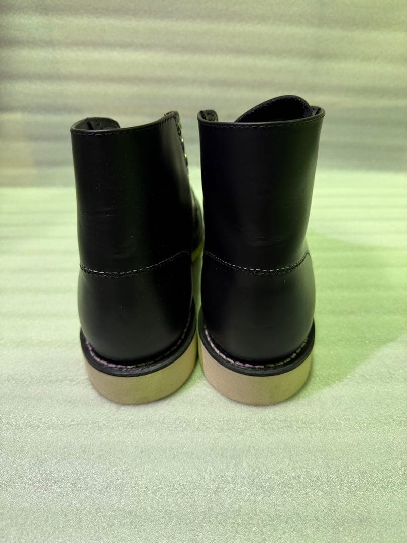 RED WING HERITAGE ブラック ワークブーツ　8165 7 1/2