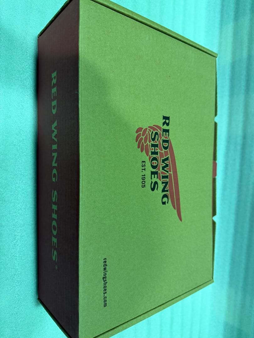 RED WING HERITAGE ブラック ワークブーツ　8165 7 1/2