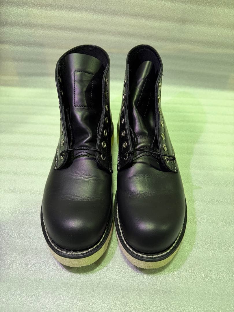 RED WING HERITAGE ブラック ワークブーツ　8165 7 1/2