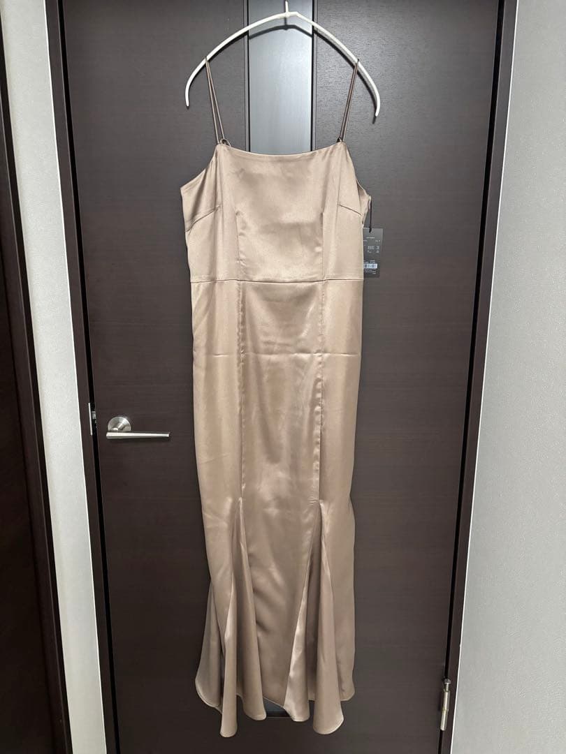 【セットアイテム】ニットレイヤードキャミワンピース MOC