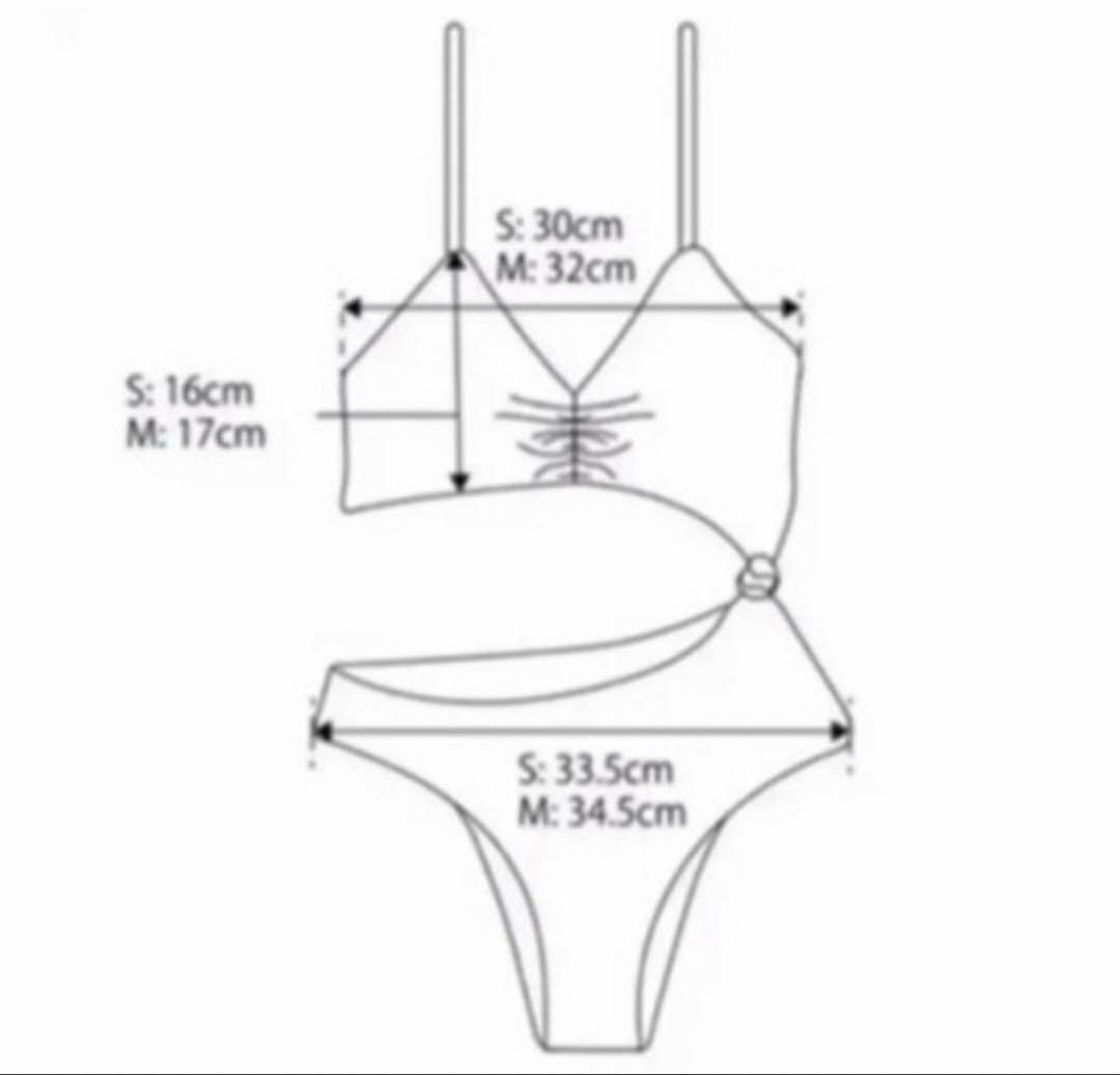 ALEXIA STAM ビキニ　モノキニ　ワンピース黒