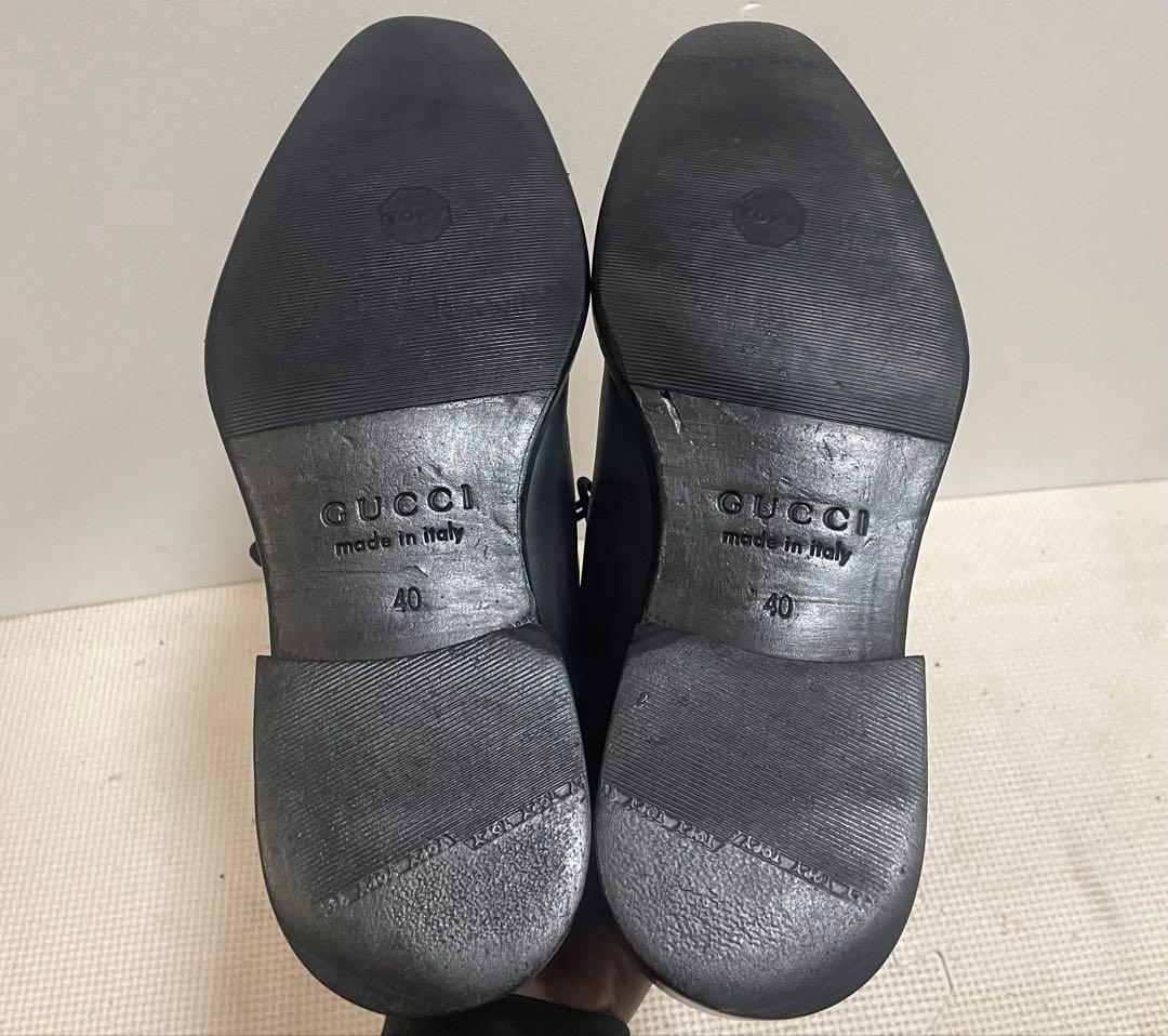 イタリア製GUCCIグッチウイングチップ ドレス　ビジネスシューズ 40