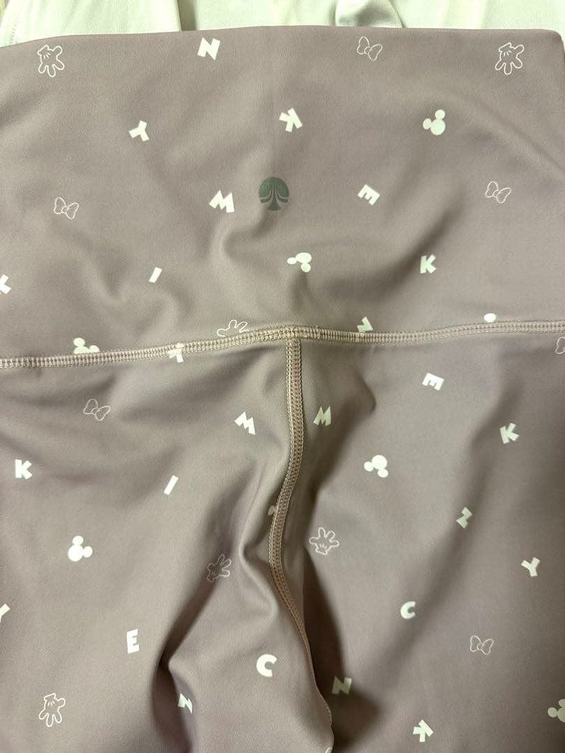 SUKARA ディズニーレイヤードタンク&レギンス　ミニーマウス　S スカーラ