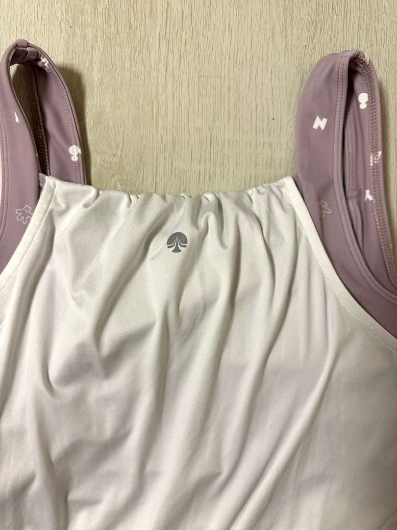 SUKARA ディズニーレイヤードタンク&レギンス　ミニーマウス　S スカーラ