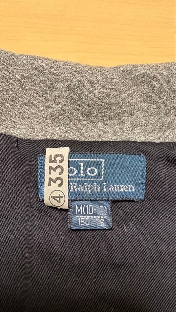 Polo Ralph Lauren 150cmコットン製グレー ジャケット