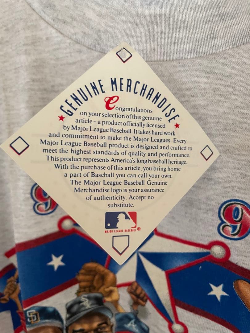 MLB 野茂英雄　1995年オールスターゲーム Tシャツ　希少タグ付き　Mサイズ