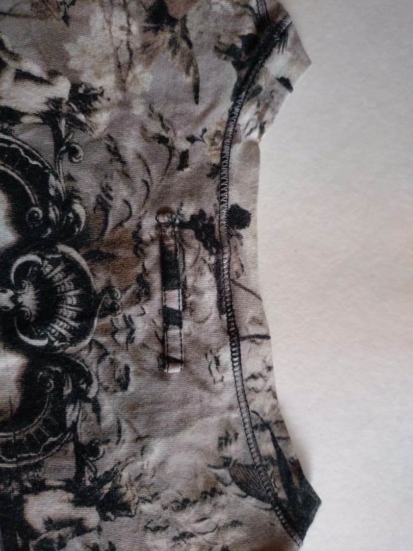 ジャンポールゴルチェ　ノースリーブタンクトップ グラフィックプリント