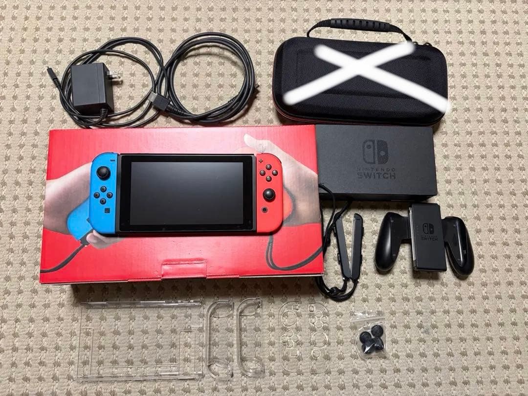 Nintendo Switch 青・赤 ジョイコン付き 箱付き