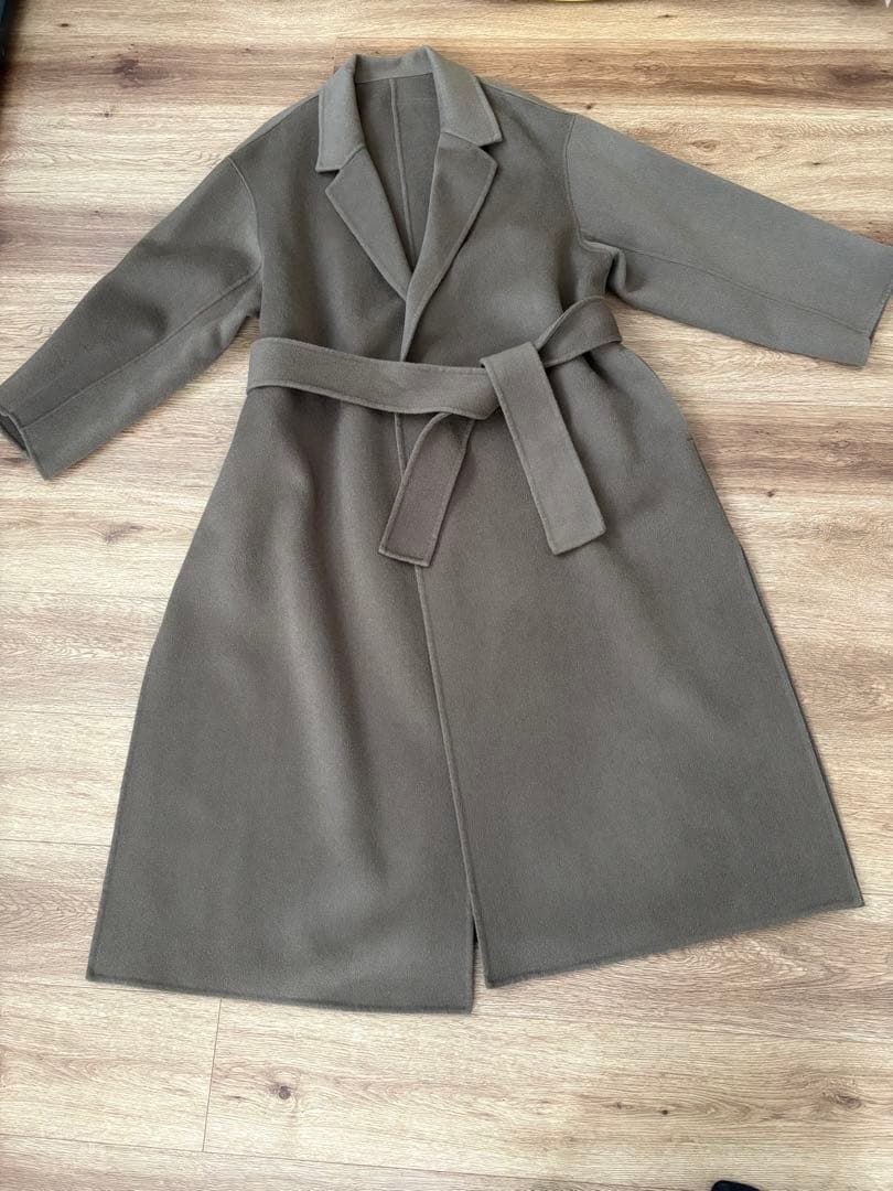 Plage ベルト付き チェスターコート