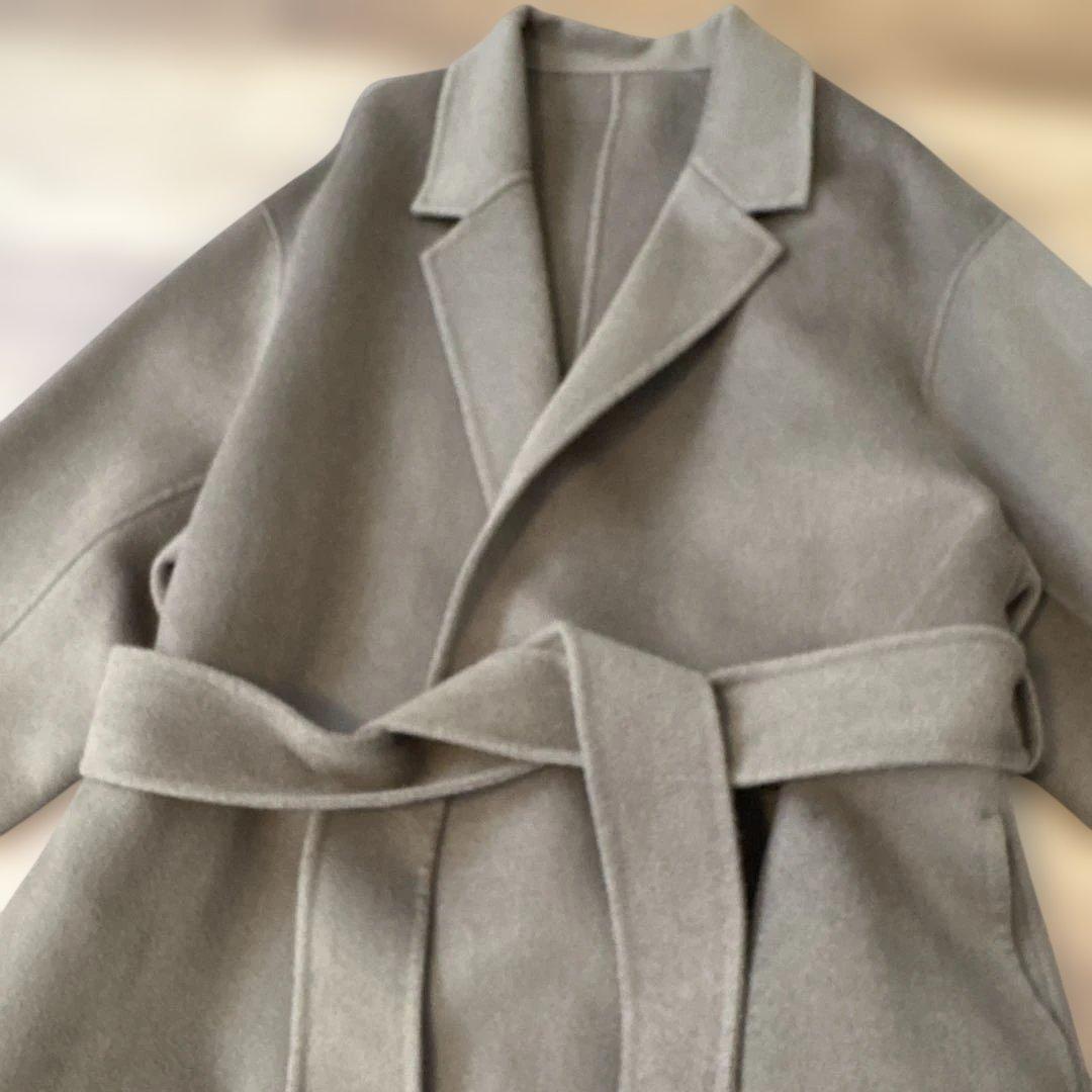 Plage ベルト付き チェスターコート