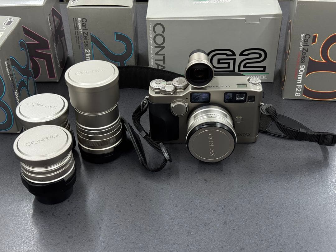 コンタックスG2 +21mm/28mm/45mm/90mm