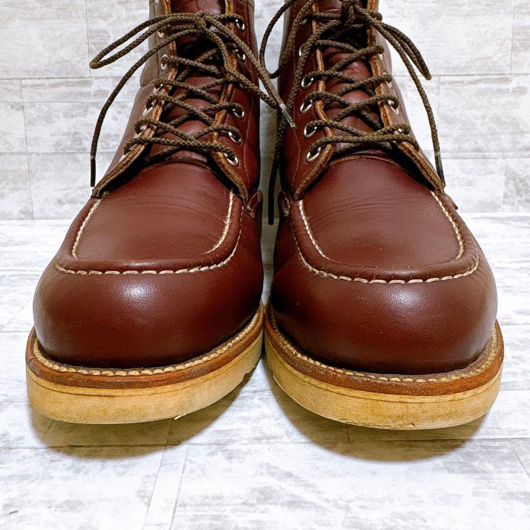 80’s✨Chippewa 黒タグ 刺繍タグ モックトゥ USA製 27cm