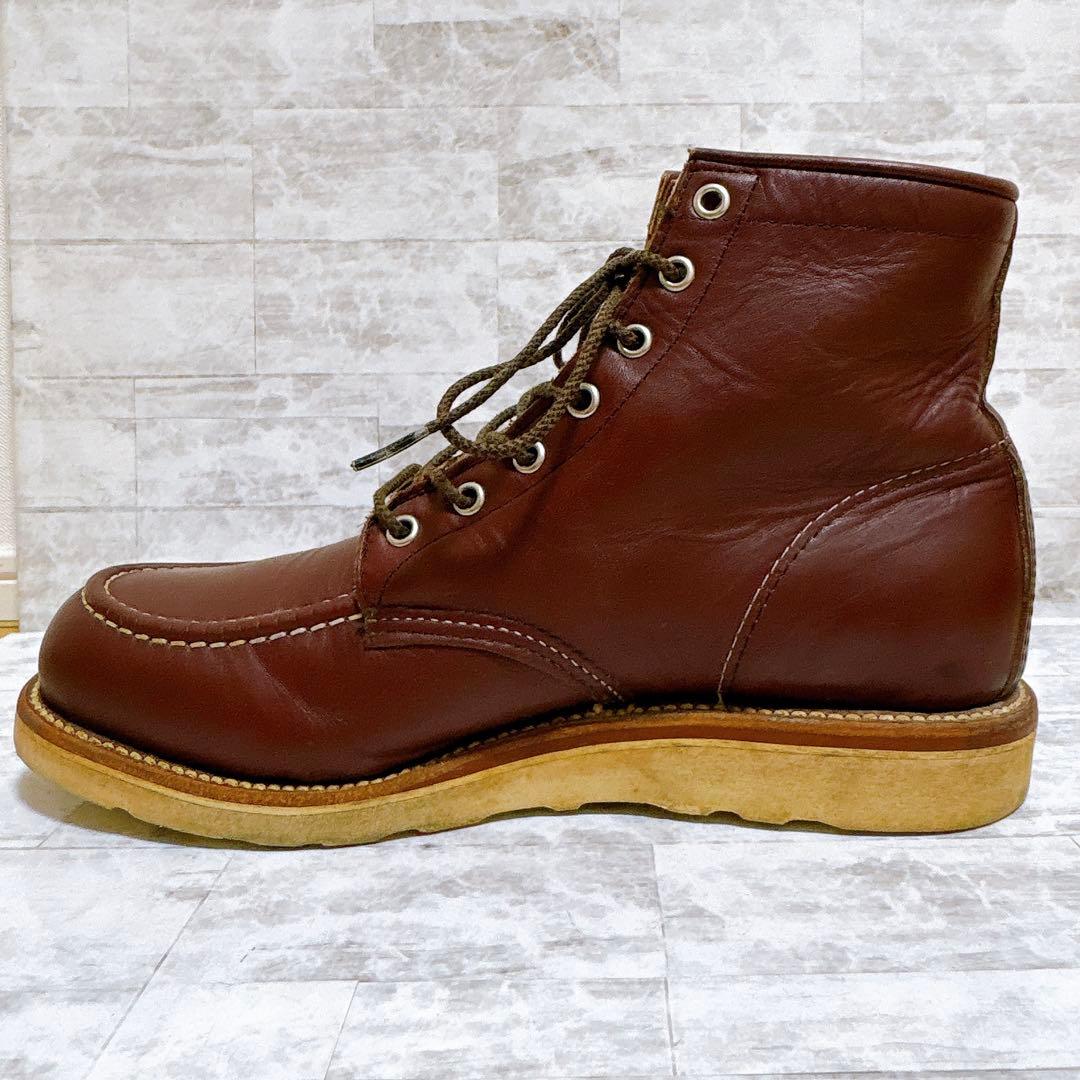 80’s✨Chippewa 黒タグ 刺繍タグ モックトゥ USA製 27cm