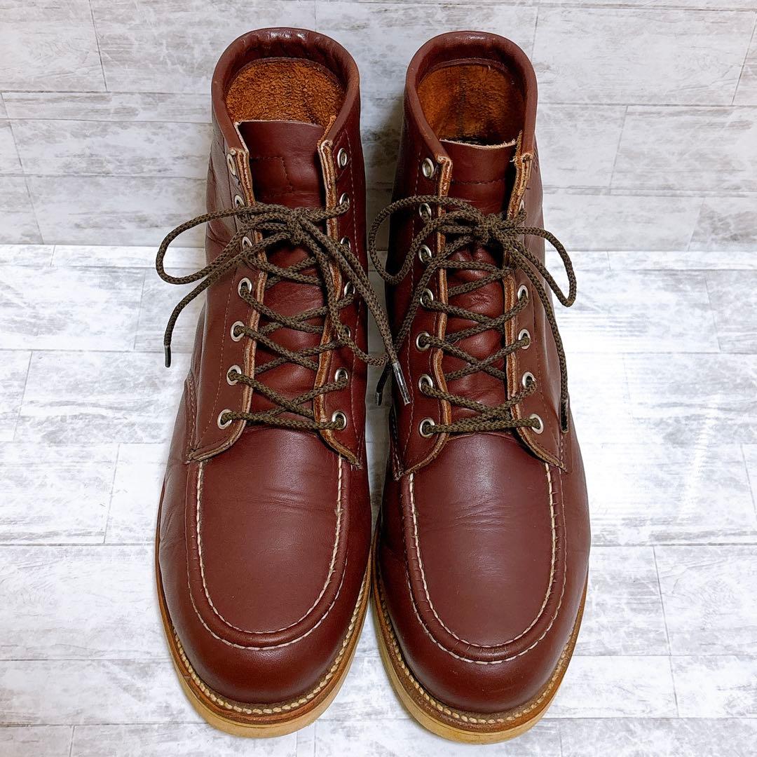 80’s✨Chippewa 黒タグ 刺繍タグ モックトゥ USA製 27cm