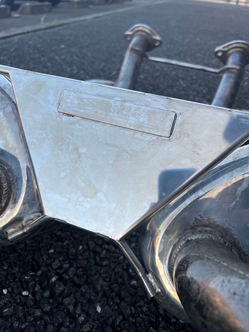 CKV36 SACLAM マフラー フェアレディZ Z34 ジャンク品