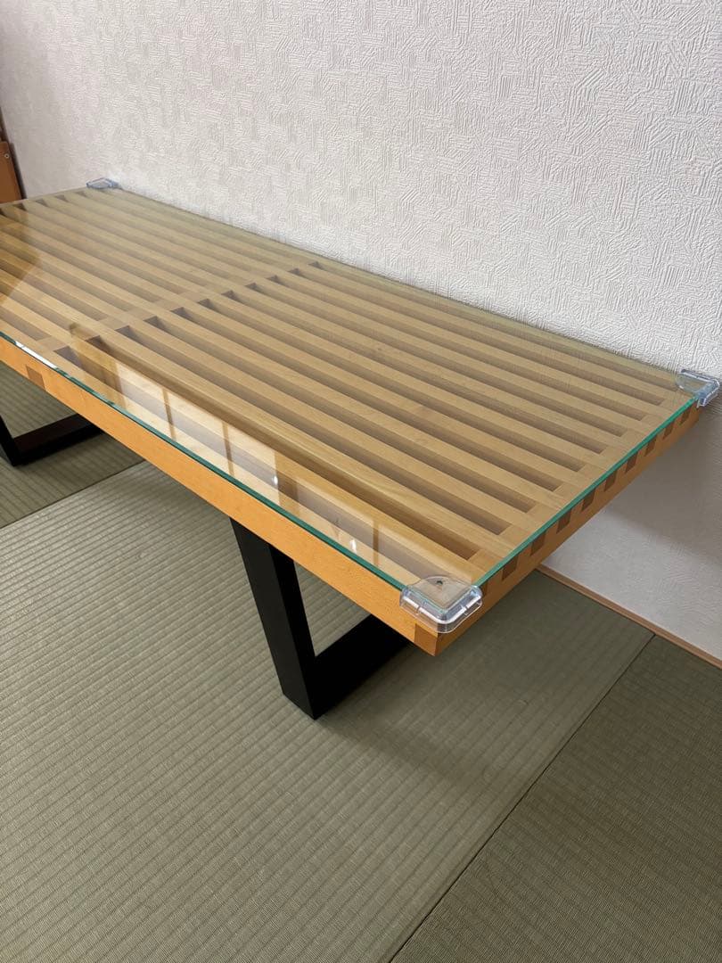 ジョージネルソン プラットフォームベンチ リプロダクト　センターテーブル引き取り