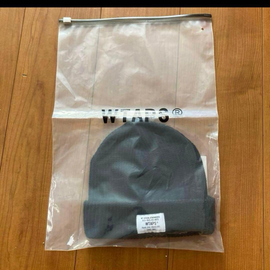 WTAPS BEANIE 01 ブラック ニットcap ダブルタップス ビーニー