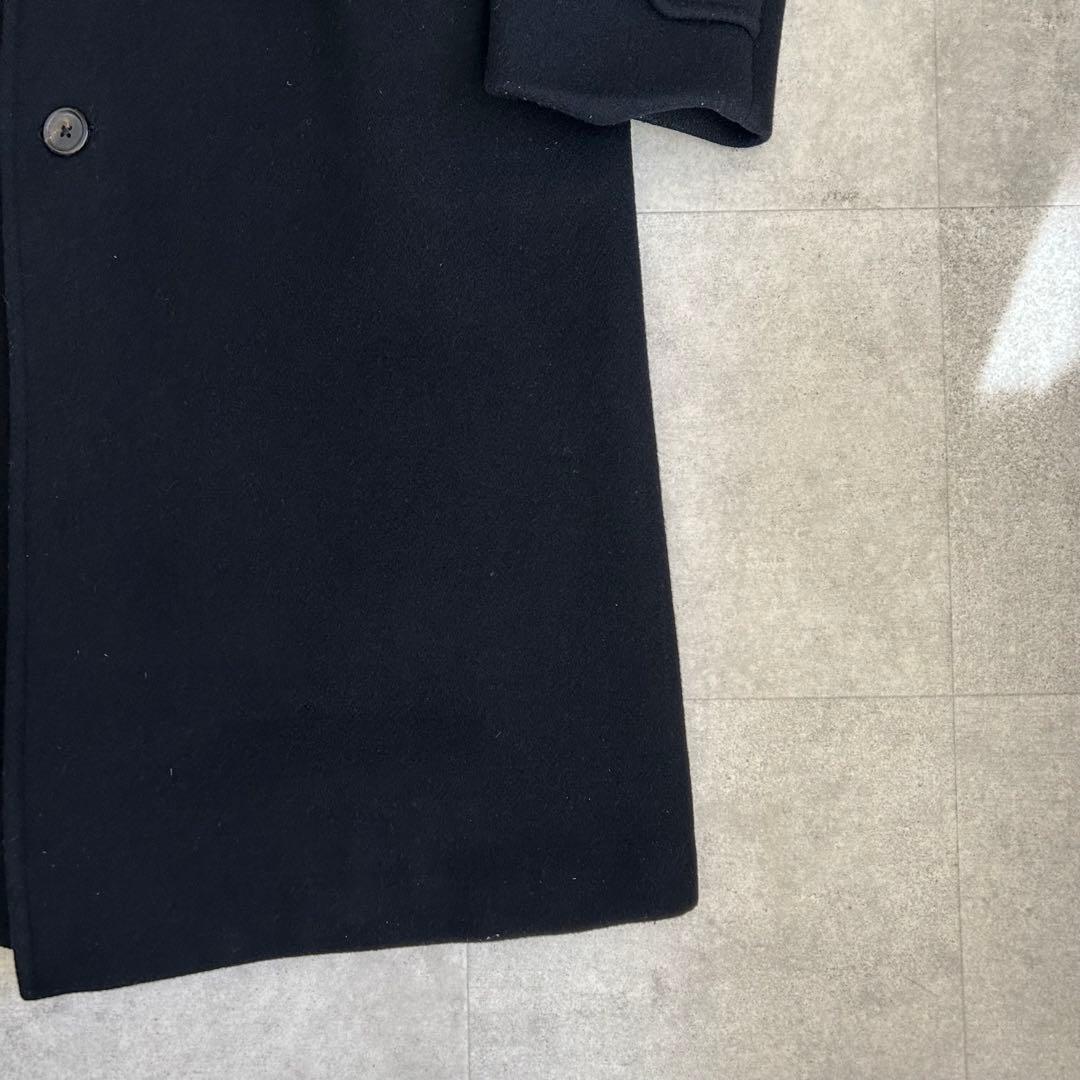 2004SS Y's for men ウール チェスター ロング コート M