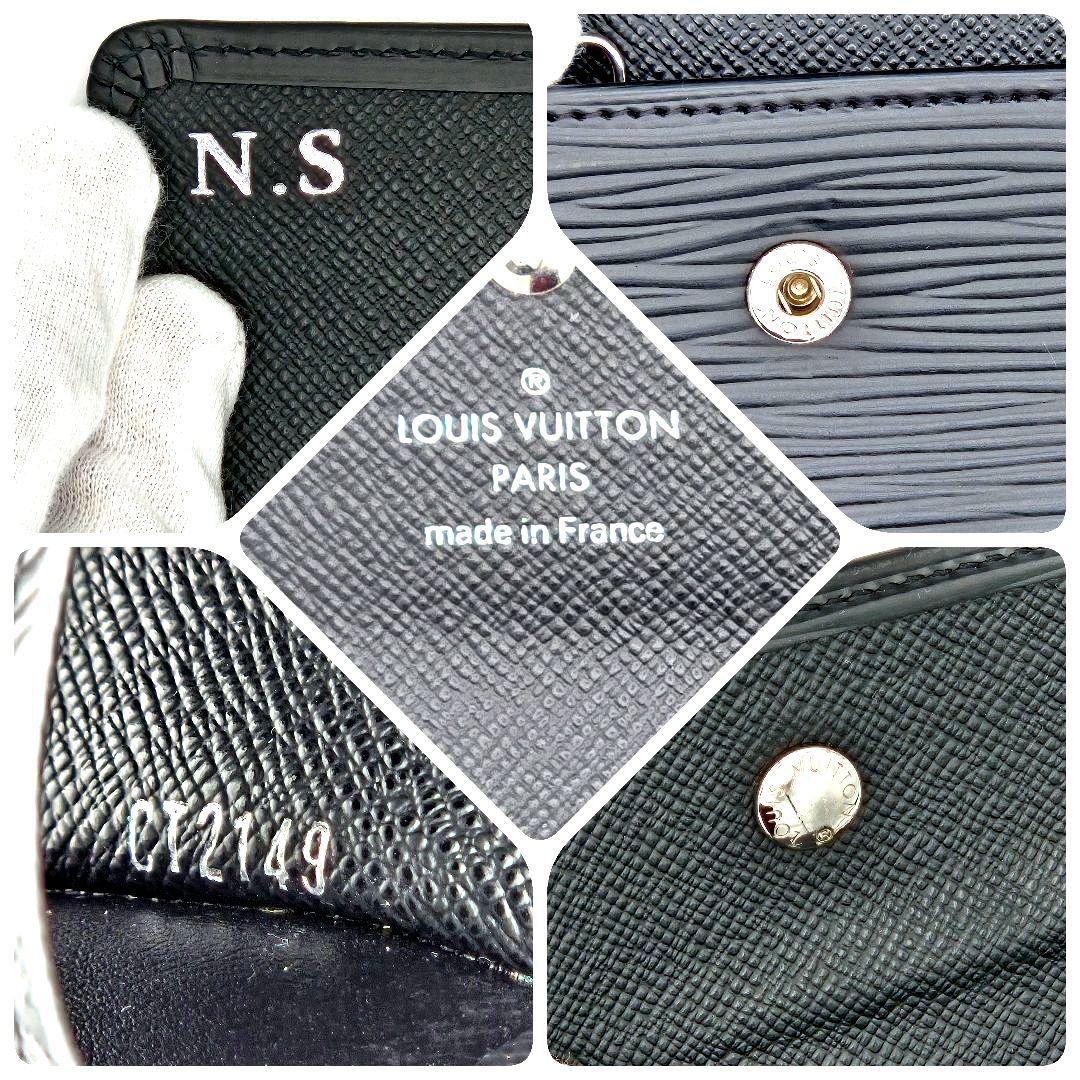 ルイヴィトン キーケース ミュルティクレ6 6連 エピ 黒 ノワール ブラック