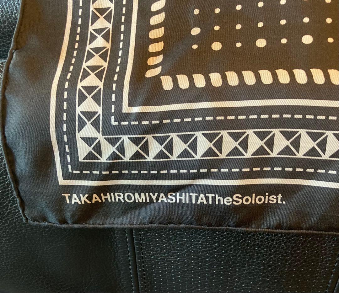 ソロイスト　大判　シルク　スカーフ