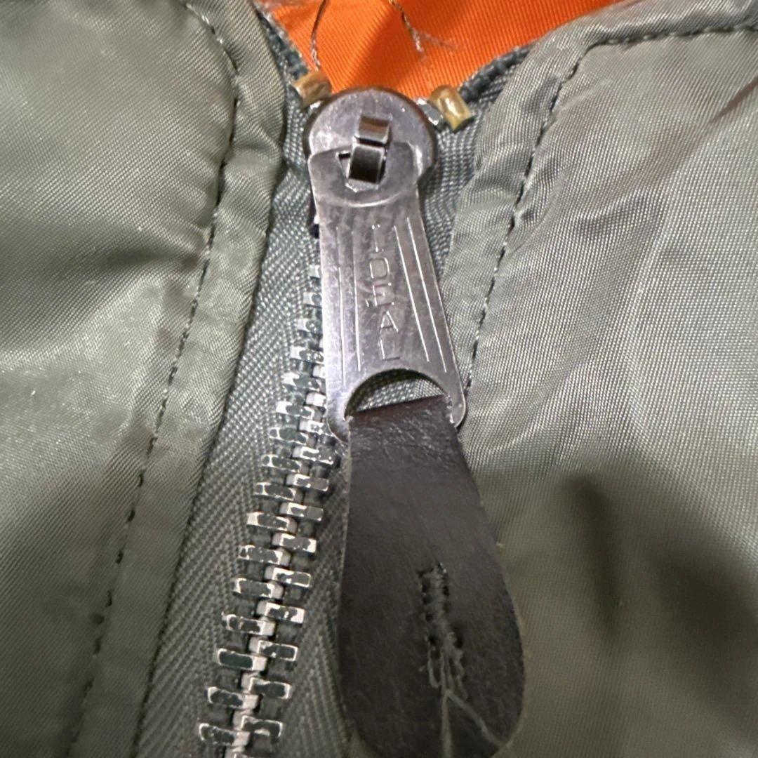 ALPHA MA-1 90s made in usa olive XL 民間品