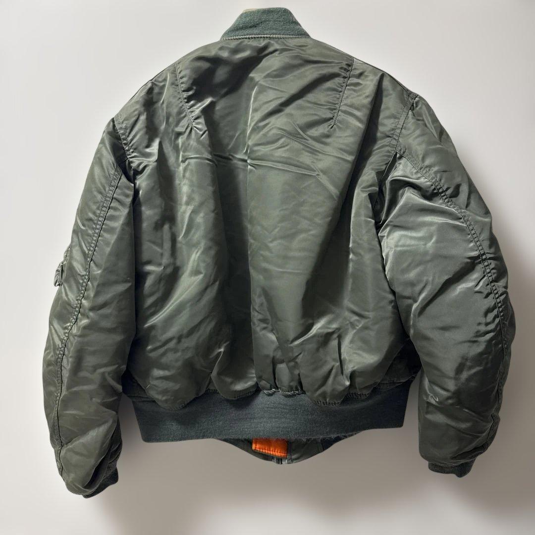 ALPHA MA-1 90s made in usa olive XL 民間品