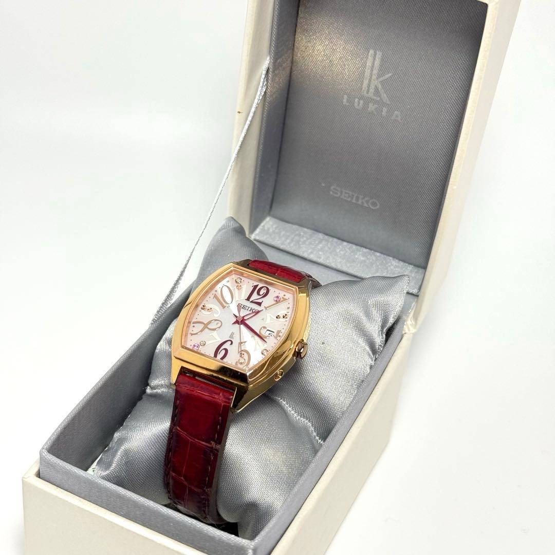 【2017限定品】SEIKO セイコー lk ルキア 桜 ソーラー電波 腕時計