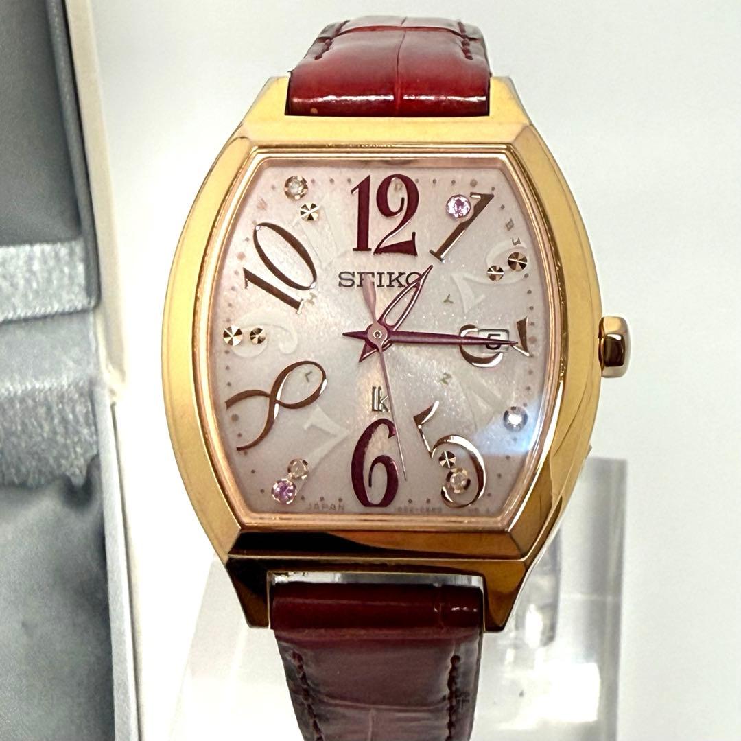 【2017限定品】SEIKO セイコー lk ルキア 桜 ソーラー電波 腕時計