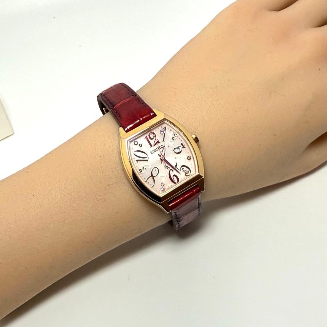 【2017限定品】SEIKO セイコー lk ルキア 桜 ソーラー電波 腕時計