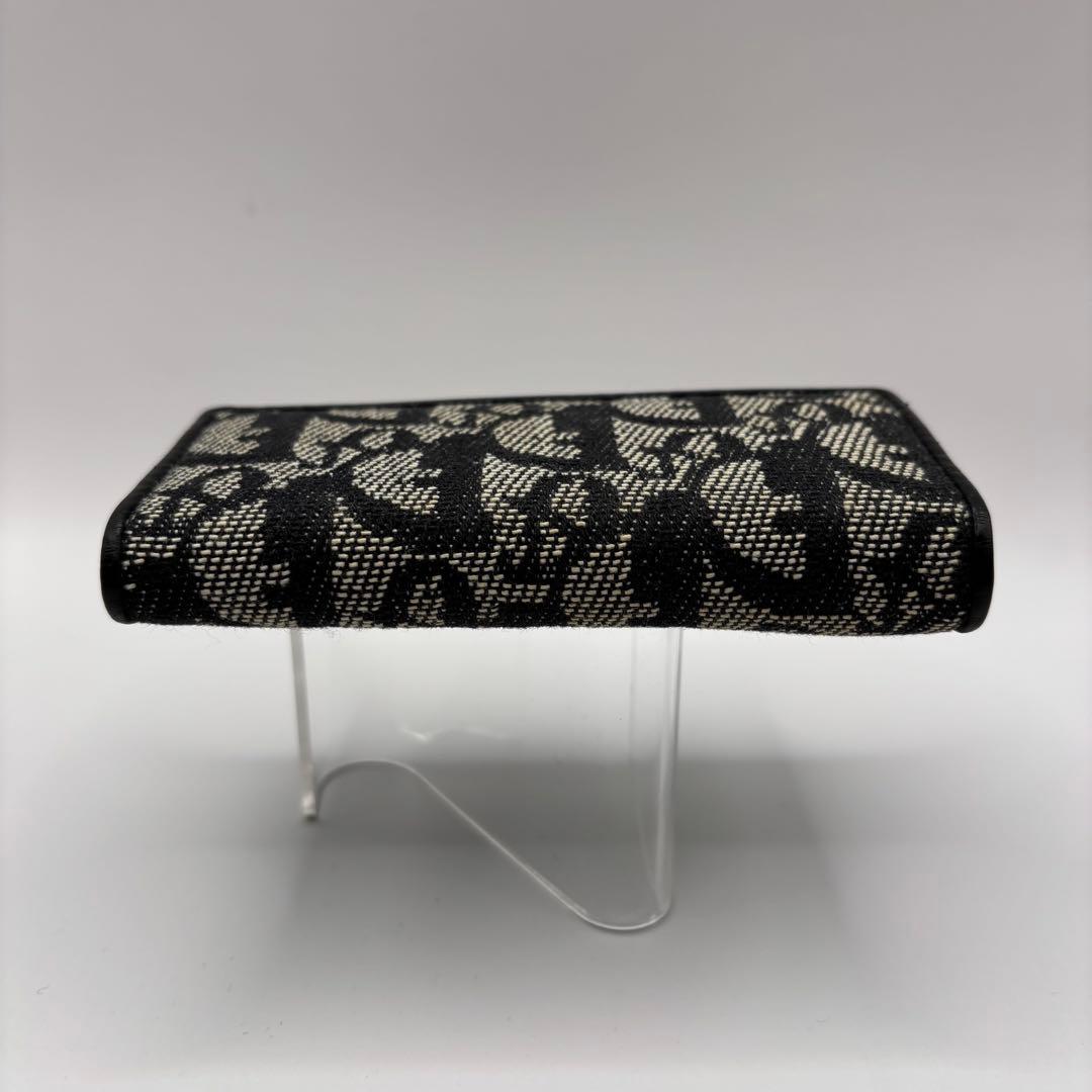 christian dior キーケース　6連　トロッター　グレー　ブラック