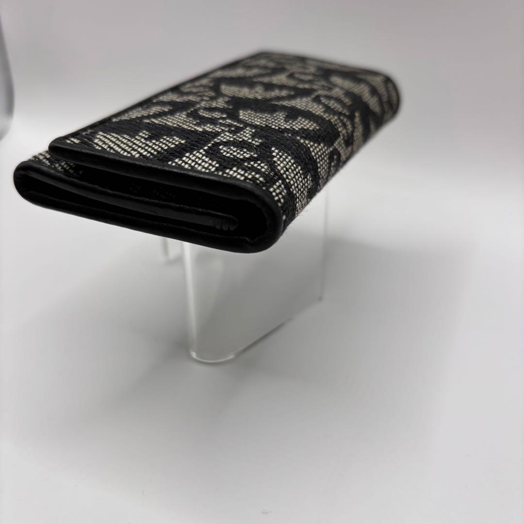 christian dior キーケース　6連　トロッター　グレー　ブラック