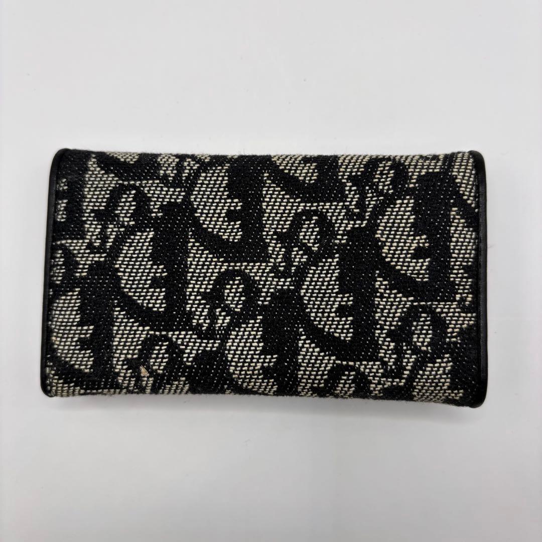 christian dior キーケース　6連　トロッター　グレー　ブラック