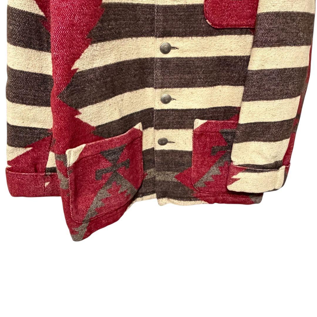 N-536 激レア　ラルフローレンカントリー　ナバホ柄　ジャケット　S ポロカン