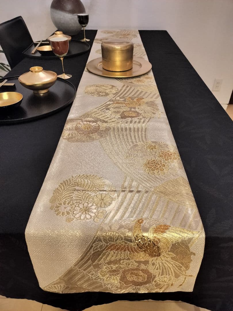 kairorisuA684★逸品‼️豪華刺繍‼️ひな祭り‼️正絹2m9cm