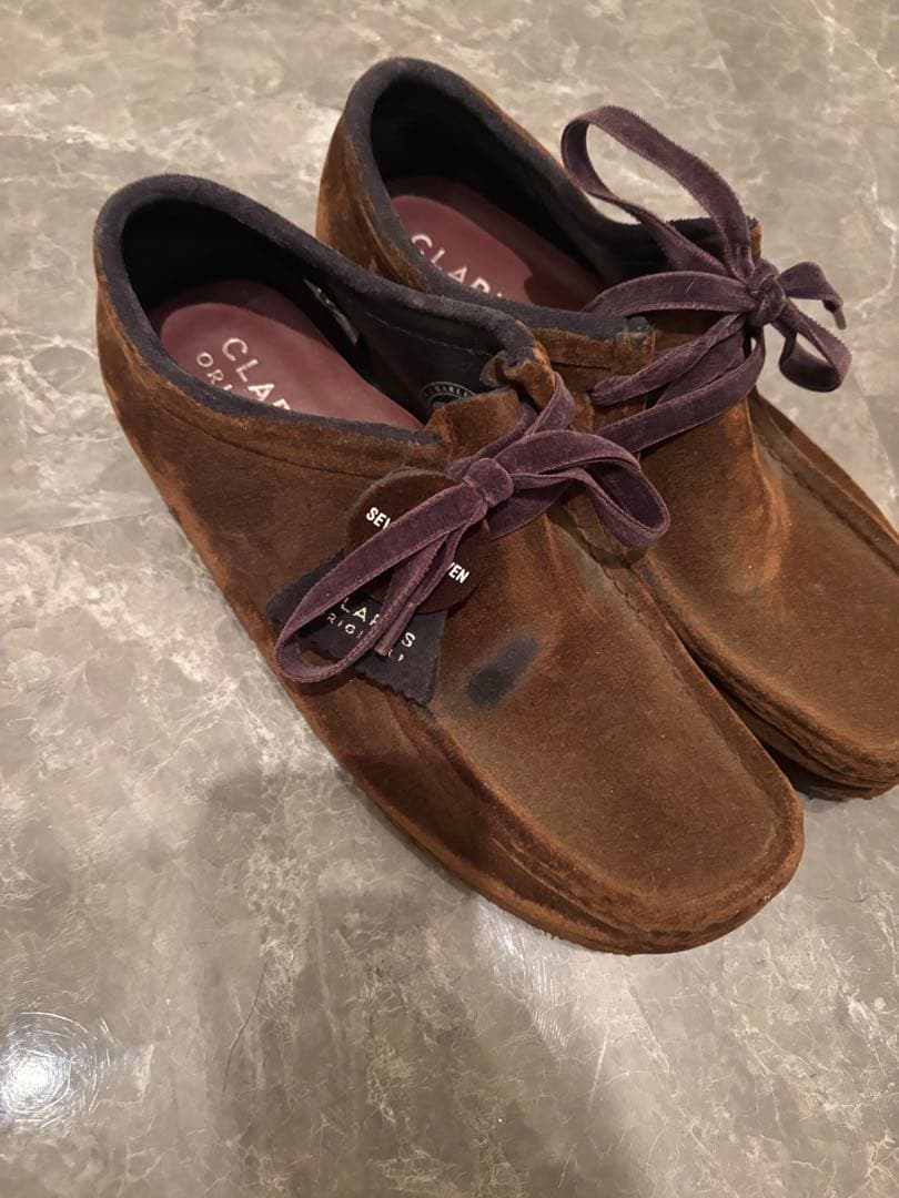 美品！seven by seven × clarks ワラビー